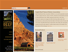 Tablet Screenshot of capitolreefnha.org